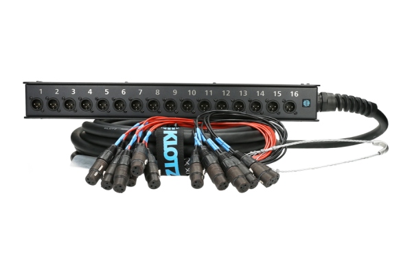 StraightLink 0/16 XLR 3p16-channel - single ground - 30 m