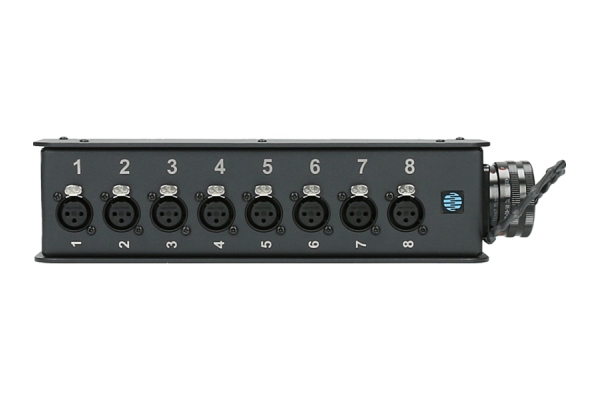 Klotz StraightLink 8x XLR 3p F - RMP 25p M8-channel - single ground