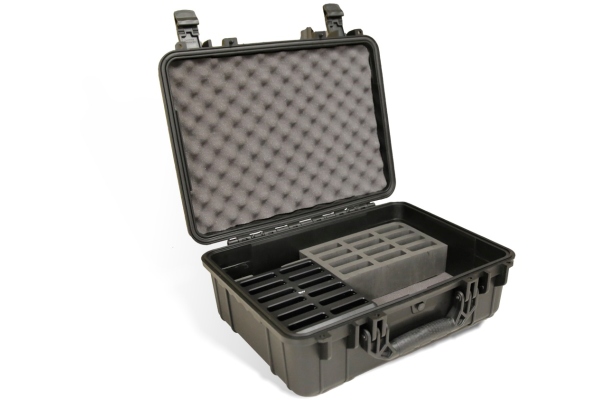 CHG 412 PRO Charger with Case (12-Bay)