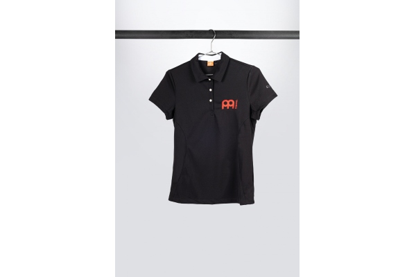 Woman Polo-Shirt Schwarz Mit Rotem Meinl Logo XL