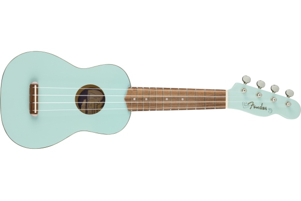Venice Soprano Uke, Walnut Fingerboard, Daphne Blue