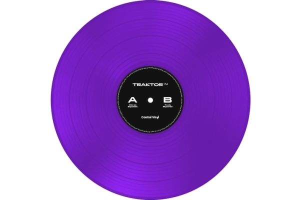 Traktor Control Vinyl Purple