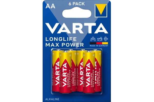 Varta Longlife Max Power AA (R6) 4+2 Varta Longlife Max Power AA (R6) 4+2