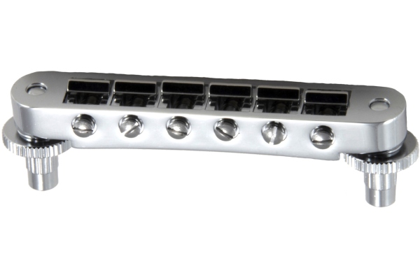 Grover 521C Tune-O-Matic Guitar Bridge (Unnotched) Chrome