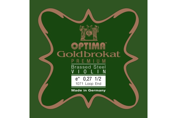 Optima Goldbrokat Premium placat cu alamă E 0.27 L