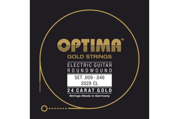 Optima Gold strings round wound Set Optima Gold strings round wound Set