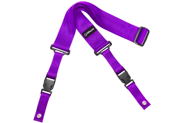 DiMarzio DD 2200V Clip Lock Strap Nylon Purple