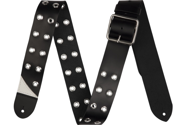 Jackson Grommet Leather Strap Black 2.5 Jackson Grommet Leather Strap Black 2.5