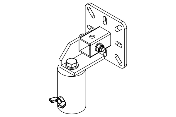 VOID Acoustics T80 Pole Bracket Kit Black