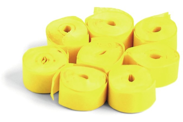 Slowfall Streamers 5mx0.85cm, yellow, 100x