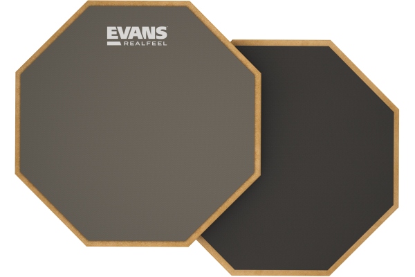 Evans RealFeel 2-Sided Drum Practice Pad 6 Inch