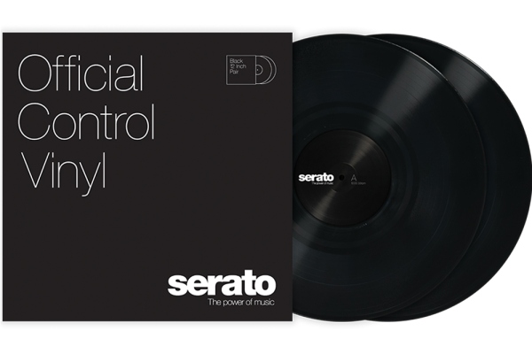 Serato Control Vinyl 2x12 - Black