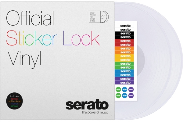 Serato Sticker Lock Control Vinyl 2x12