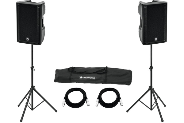Set 2x XKB-212A + Speaker Stand MOVE MK2