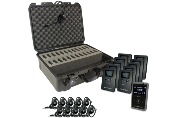 Williams AV 10-Person Portable Digi-Wave Interpretation System