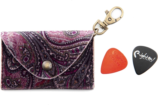 RightOn Pick Pouch Paisley Burgundy RightOn Pick Pouch Paisley Burgundy