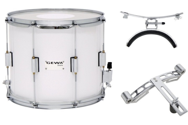 Marching Snare 14x12'' White
