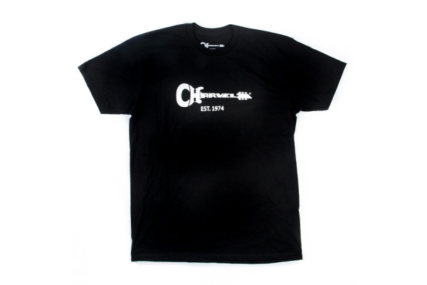 Chauvet Charvel Guitar Logo Men's T-Shirt Black L