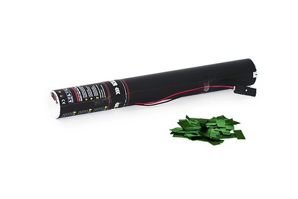 Electric Confetti Cannon 50cm, dark green