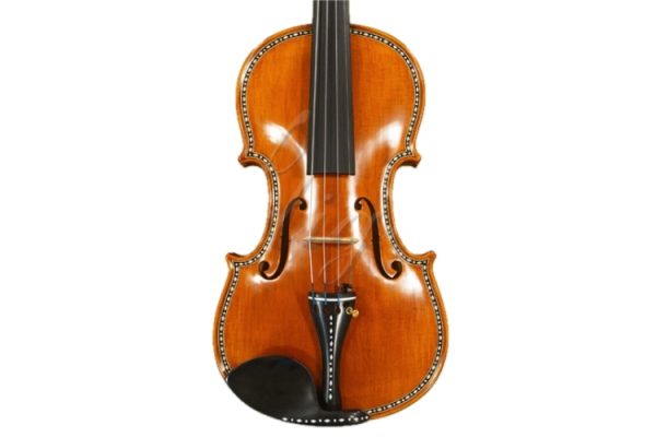 4/4 Gliga Special (maestru), spate intreg, intarsie os si abanos - Copie 