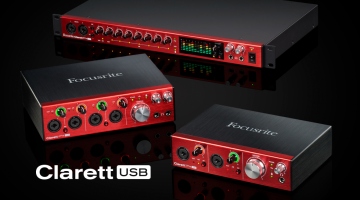 Focusrite wprowadza serię Clarett USB.