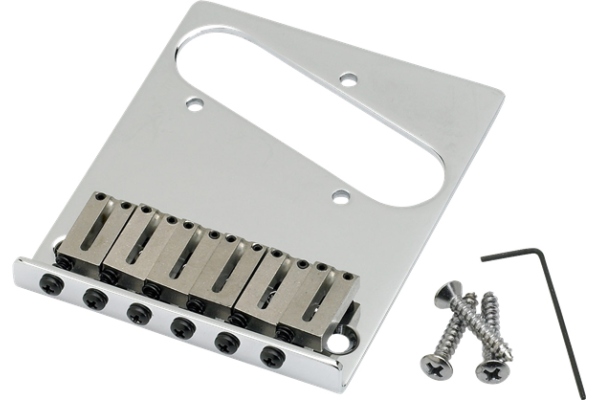 Fender 6-Saddle American Series Telecaster Bridge Assembly (Chrome)