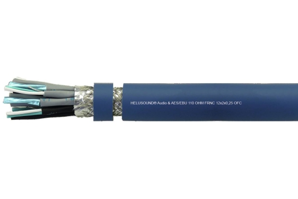 Helukabel Audiocable 12x2x0.25 AES/EBU 100m Helukabel Audiocable 12x2x0.25 AES/EBU 100m