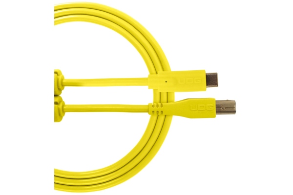 UDG Ultimate Audio Cable USB 2.0 B-C Straight 1.5m - Yellow