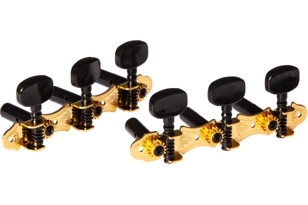 Ortega Classic Tuning Machines - Gold / Black Ortega Classic Tuning Machines - Gold / Black