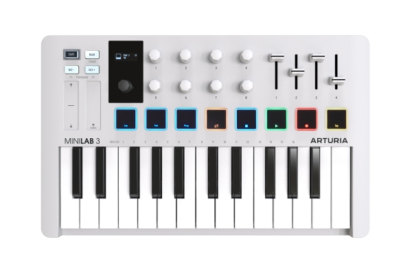 Arturia MiniLab 3 White Arturia MiniLab 3 White