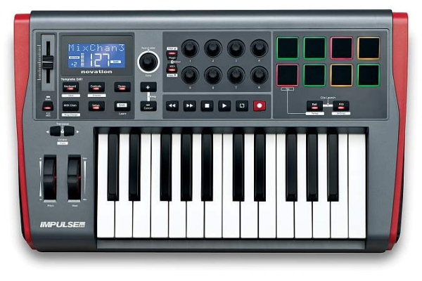 Novation Impulse 25 Novation Impulse 25