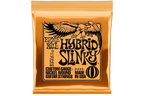 Ernie Ball Hybrid Slinky 2222 Ernie Ball Hybrid Slinky 2222