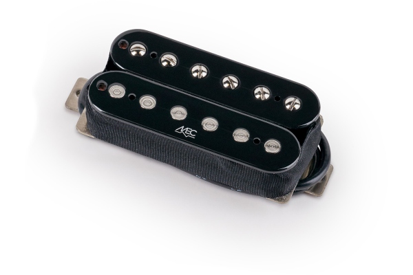 MEC Pickups  Vintage Alnico V Humbucker Guitar Pickup, Open Bobbin, Neck - Black