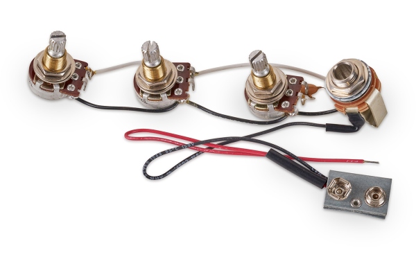 MEC Pickups  60001 - Passive Electronics For Active Pickups (Vol / Vol / Tone)
