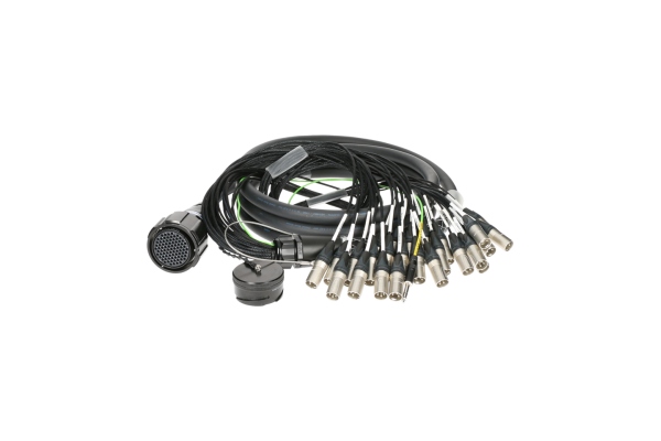 PolyLIVE - RMP 85p F - 24x XLR M24-channel - analog fanout - PVC - Neutrik® - plastic / ZEP - 25 m