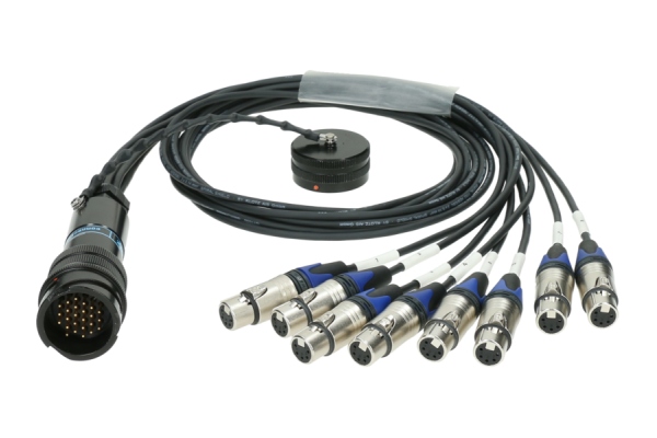 Klotz OT1000 - RMP 25p M - 8x XLR 5p F8-channel - DMX fanout - PVC - Neutrik®