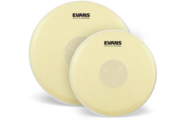 Evans Tri-Center Bongo Drum Head Pack 7-1/4 şi 8-5/8 Inch