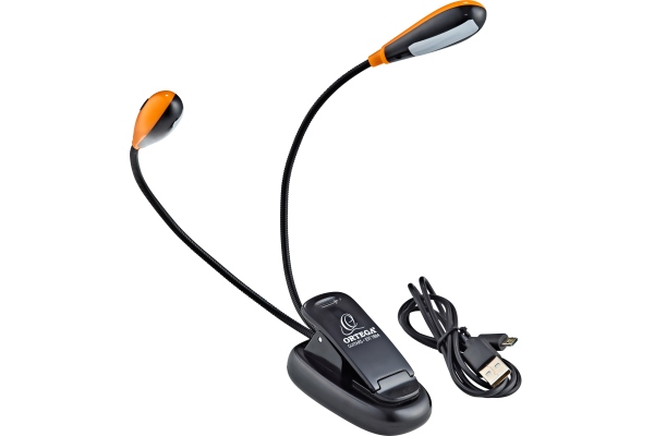 Ortega music light dual head - recharchabel USB