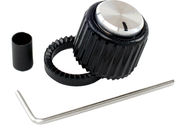 Daddario LokNob Large - Black/Silver