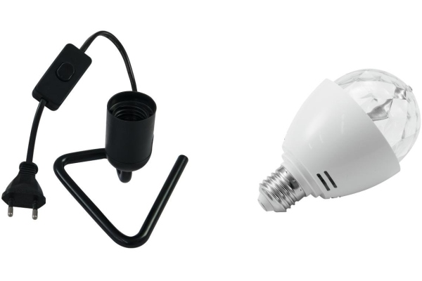Eurolite Set LED BC-1 RGB + Triangle base black