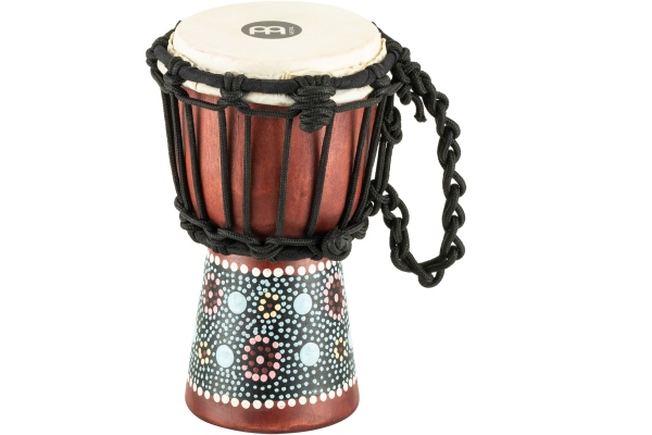African Style Mini Djembe Flower Design