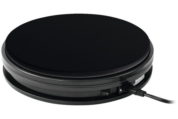 Europalms Rotary Plate 25cm up to 25kg black Europalms Rotary Plate 25cm up to 25kg black
