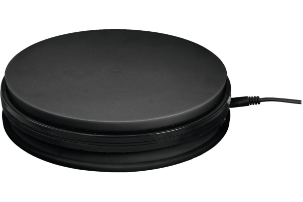Europalms Rotary Plate 45cm up to 50kg black Europalms Rotary Plate 45cm up to 50kg black