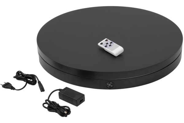 Europalms Rotary Plate 60cm up to 150kg black Europalms Rotary Plate 60cm up to 150kg black