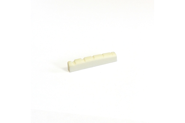 Nut for 5-stringed Lefthand-Bass - Hmax=9mm, W=45mm, D=5mm