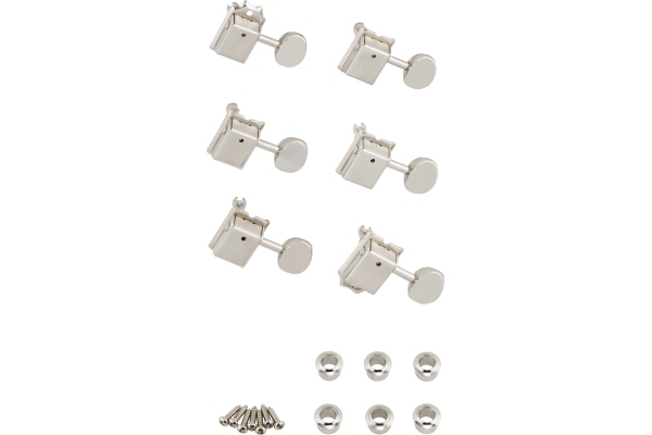 Vintage-Style Strat/Tele Tuners Nickel 