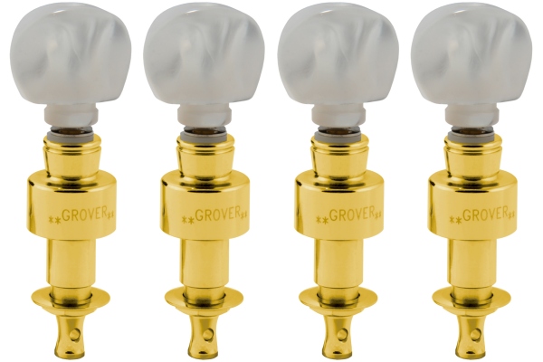 Grover 123G Geared Banjo Pegs Gold
