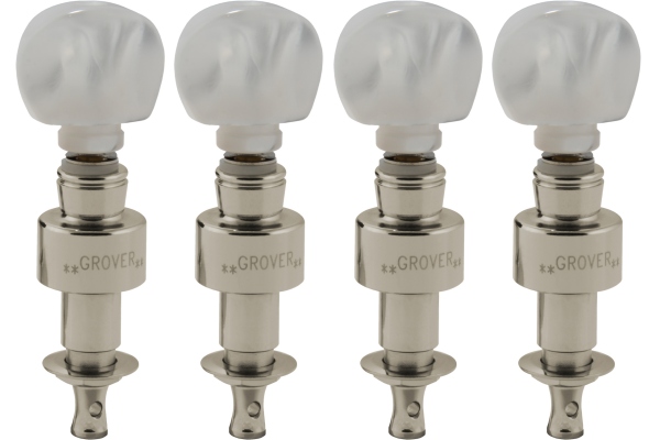Grover 123N Geared Banjo Pegs Nickel Grover 123N Geared Banjo Pegs Nickel