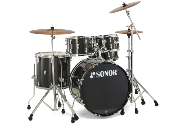 Sonor AQX Stage Kit Black Midnight Sparkle Sonor AQX Stage Kit Black Midnight Sparkle