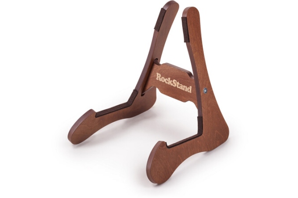 RockStand Ply Wood A-Frame Stand - Acoustic - Dark Brown